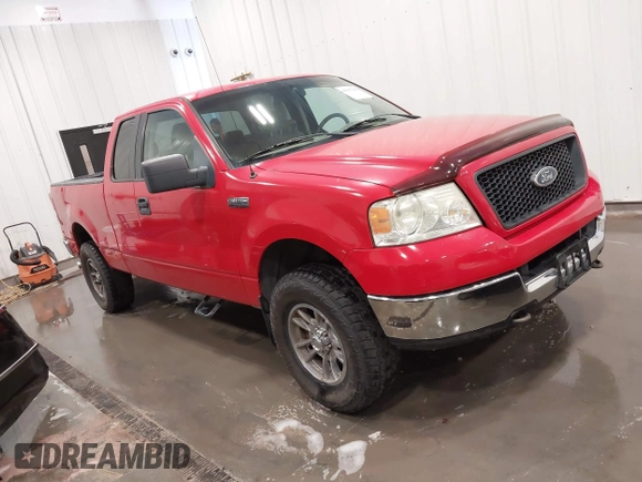 2005 Ford F-150 XLT with VIN 1FTPX14565NA49235, listed as a IAAI auction lot 42307450 with 132,762 mi miles and . Bid and sale history available at DreamBid. Image 1.