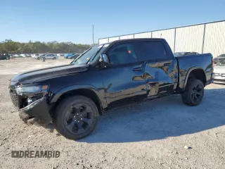 2025 Ram 1500 Big Horn with VIN 1C6SRFFP8SN518134, listed as a Copart auction lot 41475425 with 8,180 mi miles and Non Repairable. Bid and sale history available at carsss.com. Image 1.