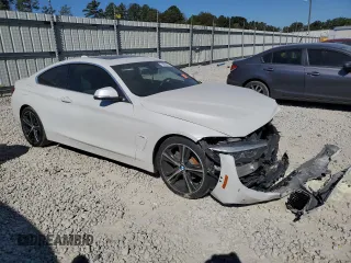 2020 BMW 4 Series 430i with VIN WBA4W3C03LAG91519, listed as a Copart auction lot 81572414 with 95,854 mi miles and Salvage title. Bid and sale history available at DreamBid. Image 4.