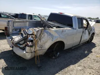 2008 Ford F-150 STX with VIN 1FTRX12W98FB81344, listed as a Copart auction lot 54046085 with 155,459 mi miles and Salvage title. Bid and sale history available at DreamBid. Image 3.