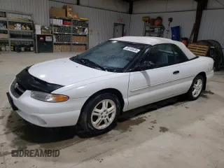 1996 Chrysler Sebring z VIN 3C3EL45X3TT269387, wystawiony jako Copart lot #58146535 z przebiegiem 78 810 mil mil oraz Szkody całkowita. Historia ofert i sprzedaży dostępna na DreamBid. Obrazek 1.