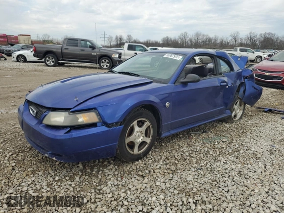 2004 Ford Mustang Standard with VIN 1FAFP40644F206707, listed as a Copart auction lot 50962995 with 251,959 mi miles and Salvage Title. Bid and sale history available at carsss.com. Image 1.