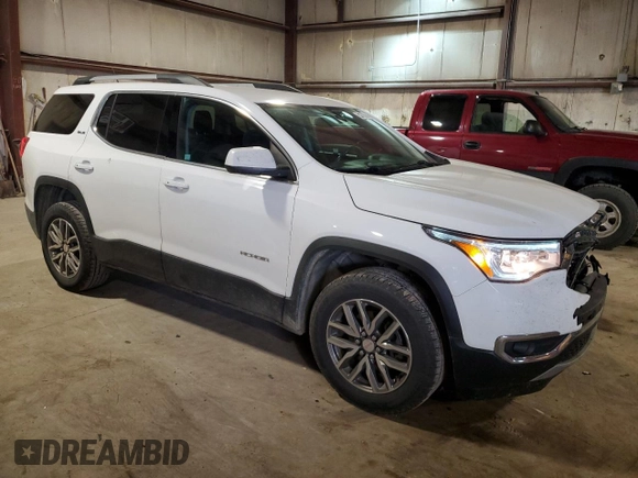 2018 GMC Acadia SLE with VIN 1GKKNSLAXJZ219690, listed as a Copart auction lot 82028044 with 133,839 mi miles and Salvage Title. Bid and sale history available at DreamBid. Image 4.