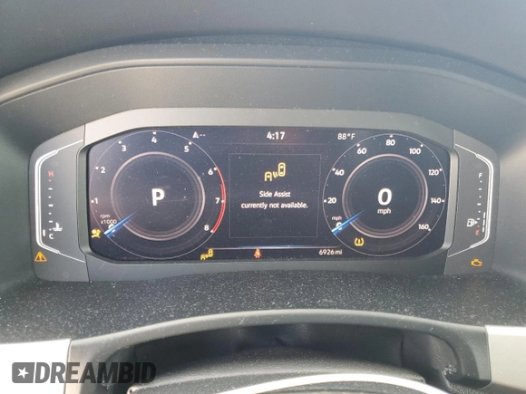 2023 Volkswagen Atlas SE z VIN 1V2WE2CA8PC214978, wystawiony jako Copart lot #77003984 z przebiegiem 6 926 mil mil oraz Nie do naprawy • Non repairable. Historia ofert i sprzedaży dostępna na DreamBid. Obrazek 9.