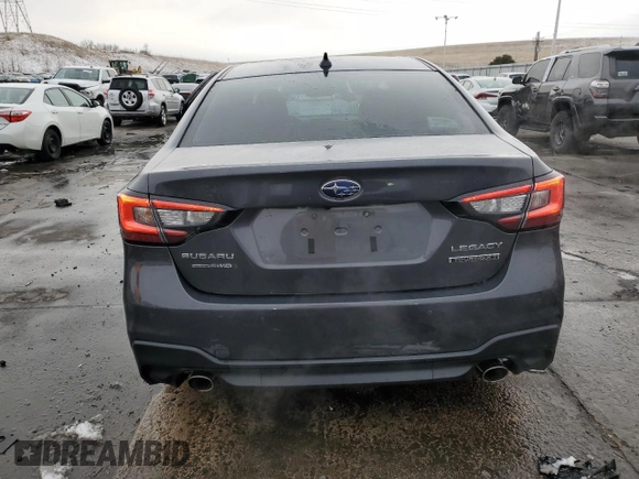 2020 Subaru Legacy Touring XT with VIN 4S3BWGP63L3026265, listed as a Copart auction lot 45652055 with 53,249 mi miles and Salvage title. Bid and sale history available at DreamBid. Image 6.