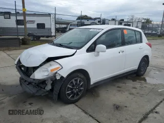 2007 Nissan Versa 1.8 S with VIN 3N1BC13E17L434652, listed as a Copart auction lot 43623295 with 109,793 mi miles and Salvage Title. Bid and sale history available at carsss.com. Image 1.