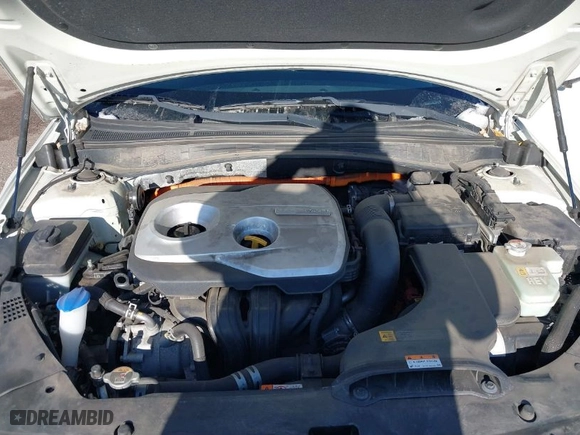 2017 Kia Optima Hybrid EX with VIN KNAGU4LE5H5018152, listed as a IAAI auction lot 41448787 with 75,875 mi miles. Bid and sale history available at carsss.com. Image 10.