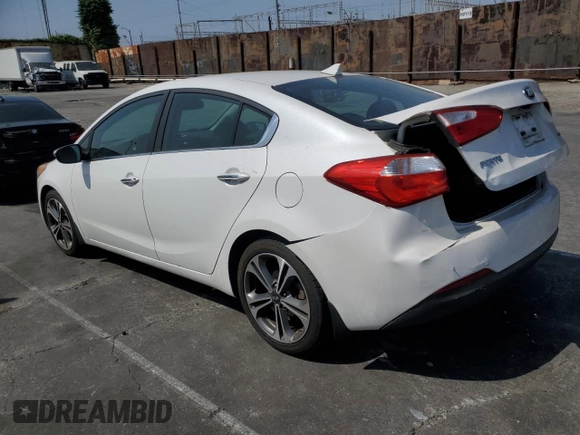 2015 Kia Forte EX with VIN KNAFZ4A88F5336886, listed as a Copart auction lot 54187295 with 106,653 mi miles and Salvage Title. Bid and sale history available at carsss.com. Image 2.