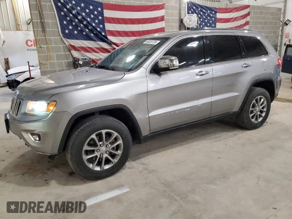 2016 Jeep Grand Cherokee Limited 75th Anniversary with VIN 1C4RJFBG8GC368050, listed as a Copart auction lot 49320735 with 137,038 mi miles and Salvage Title. Bid and sale history available at DreamBid. Image 1.