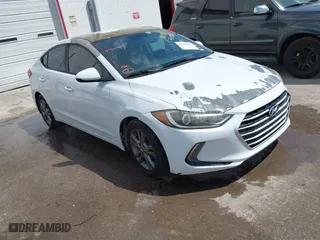 2017 Hyundai Elantra Limited with VIN 5NPD84LF8HH081989, listed as a IAAI auction lot 41940555 with 93,482 mi miles. Bid and sale history available at carsss.com. Image 1.