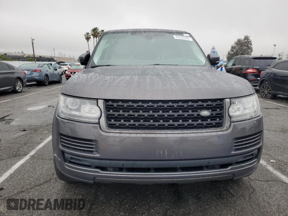 2017 Land Rover Range Rover HSE z VIN SALGS2FK0HA327820, wystawiony jako Copart lot #43335395 z przebiegiem 152 435 mil mil oraz Czysty tytuł • Clean title. Historia ofert i sprzedaży dostępna na DreamBid. Obrazek 5.