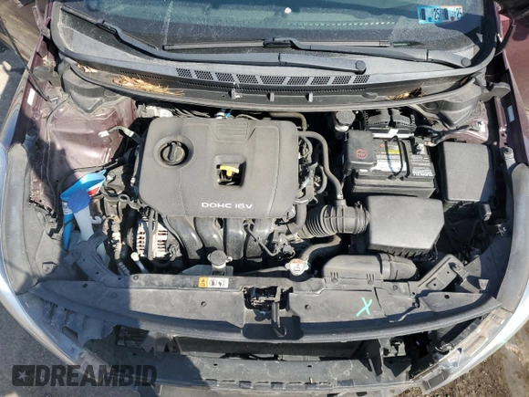 2017 Kia Forte LX with VIN 3KPFK4A72HE058220, listed as a Copart auction lot 46610335 with 84,116 mi miles and Salvage Title. Bid and sale history available at carsss.com. Image 11.