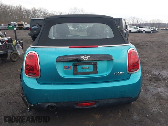 2019 MINI Convertible Cooper with VIN WMWWG5C52K3H08648, listed as a IAAI auction lot 41686314 with 40,728 mi miles and . Bid and sale history available at DreamBid. Image 17.