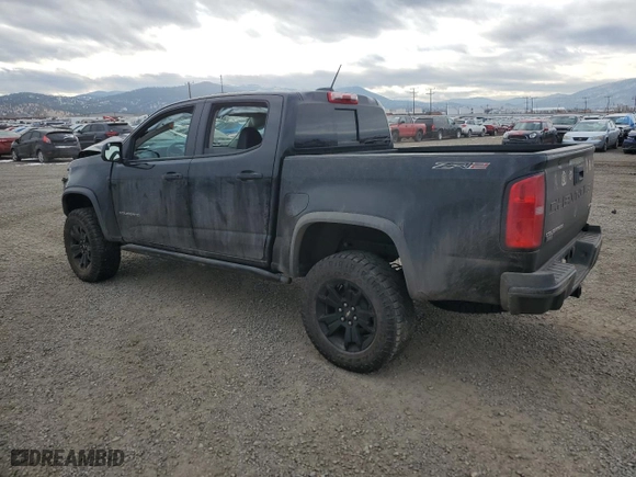 2022 Chevrolet Colorado 4WD ZR2 with VIN 1GCGTEEN5N1257308, listed as a Copart auction lot 87250454 with 24,864 mi miles and Salvage Title. Bid and sale history available at carsss.com. Image 2.