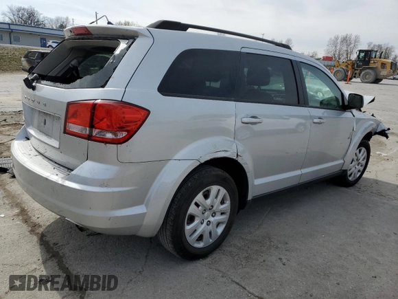 2014 Dodge Journey SE with VIN 3C4PDCAB3ET185143, listed as a Copart auction lot 49794775 with Not Provided miles and Salvage Title. Bid and sale history available at carsss.com. Image 3.