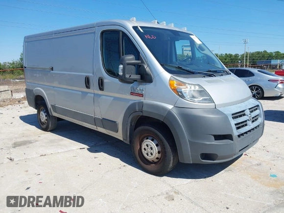 2018 Ram ProMaster Cargo with VIN 3C6TRVAG5JE131548, listed as a IAAI auction lot 41899642 with 207,746 mi miles and . Bid and sale history available at DreamBid. Image 1.