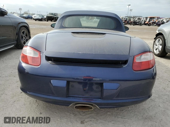 2006 Porsche Boxster with VIN WP0CA298X6U713083, listed as a Copart auction lot 74938474 with Not provided miles and Non repairable. Bid and sale history available at DreamBid. Image 6.