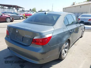 2006 BMW 5 Series 525i with VIN WBANE53576CK83657, listed as a IAAI auction lot 41858035 with 148,887 mi miles. Bid and sale history available at carsss.com. Image 4.