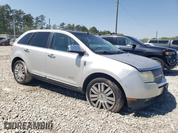 2009 Lincoln MKX with VIN 2LMDU88C19BJ07119, listed as a Copart auction lot 51931955 with 189,277 mi miles and Salvage Title. Bid and sale history available at DreamBid. Image 4.