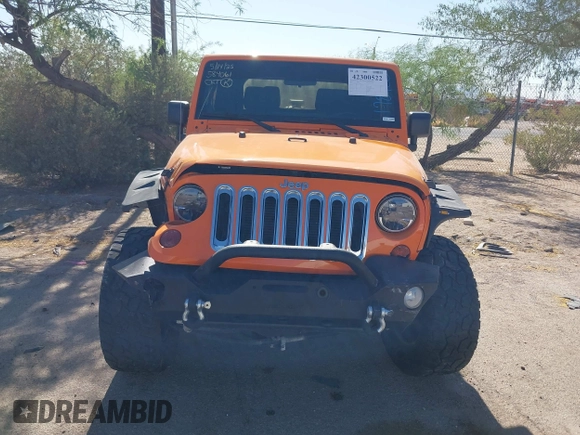 2012 Jeep Wrangler Sport with VIN 1C4AJWAG1CL178406, listed as a IAAI auction lot 42300522 with 110,767 mi miles and . Bid and sale history available at DreamBid. Image 12.