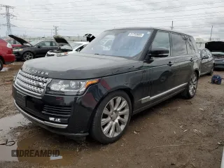 2016 Land Rover Range Rover Supercharged with VIN SALGS3EF6GA297666, listed as a Copart auction lot 51753605 with 87,177 mi miles and Clean Title. Bid and sale history available at carsss.com. Image 1.