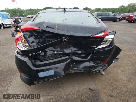 2017 Honda Civic EX-L with VIN 19XFC1F73HE201731, listed as a Copart auction lot 60104785 with 63,932 mi miles and Salvage title. Bid and sale history available at DreamBid. Image 6.