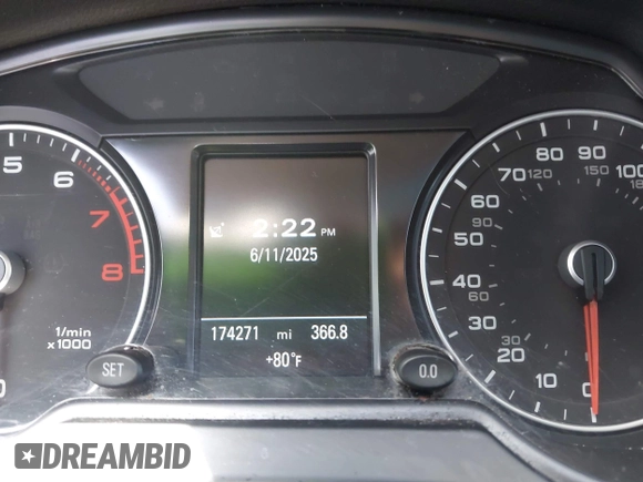 2014 Audi Q5 Premium Plus with VIN WA1LFAFP3EA093565, listed as a IAAI auction lot 42487613 with 174,271 mi miles and . Bid and sale history available at DreamBid. Image 15.