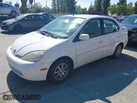 2002 Toyota Prius with VIN JT2BK18U020057410, listed as a IAAI auction lot 42162884 with 122,193 mi miles and . Bid and sale history available at DreamBid. Image 2.