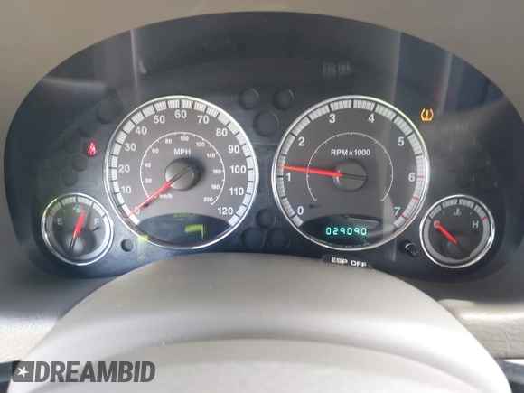 2007 Jeep Liberty Limited z VIN 1J4GK58K57W509255, wystawiony jako IAAI lot #42216555 z przebiegiem 29 090 mil mil oraz . Historia ofert i sprzedaży dostępna na DreamBid. Obrazek 7.
