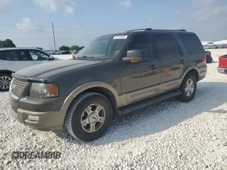 2003 Ford Expedition Eddie Bauer z VIN 1FMPU17L23LA82899, wystawiony jako Copart lot #53741435 z przebiegiem 188 355 mil mil oraz Czysty tytuł • Clean title. Historia ofert i sprzedaży dostępna na DreamBid. Obrazek 1.