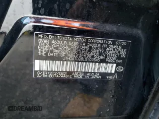 2020 Lexus IS 300 z VIN JTHDA1D28L5107545, wystawiony jako Copart lot #63465345 z przebiegiem 77 069 mil mil oraz Szkoda całkowita • Salvage title. Historia ofert i sprzedaży dostępna na DreamBid. Obrazek 12.