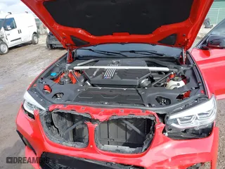 2020 BMW X4 M Competition with VIN 5YMUJ0C05L9C33943, listed as a IAAI auction lot 41531691 with 55,419 mi miles. Bid and sale history available at carsss.com. Image 10.