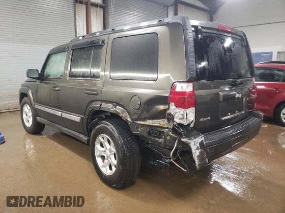 2006 Jeep Commander z VIN 1J8HG48K86C296039, wystawiony jako Copart lot #84716894 z przebiegiem 181 297 mil mil oraz Szkoda całkowita • Salvage title. Historia ofert i sprzedaży dostępna na DreamBid. Obrazek 2.