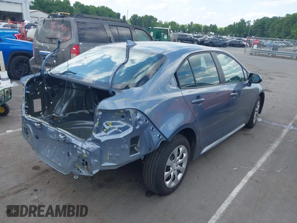 2024 Toyota Corolla LE с VIN 5YFB4MDE7RP166576, выставлен на аукционе IAAI как лот 42230772 с пробегом 17 157 миль миль и . История ставок и продаж доступна на DreamBid. Изображение 4.