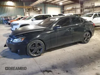 2011 Lexus IS 250 with VIN JTHBF5C22B5148656, listed as a Copart auction lot 46802805 with 167,848 mi miles and Salvage Title. Bid and sale history available at carsss.com. Image 1.