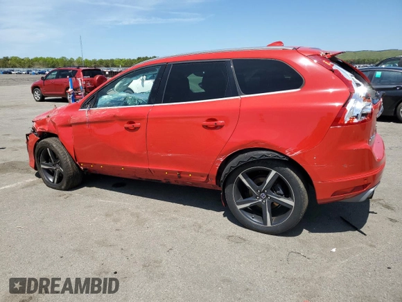 2015 Volvo XC60 z VIN YV4902RHXF2619954, wystawiony jako Copart lot #56196155 z przebiegiem Nie podano mil oraz Szkoda całkowita • Salvage title. Historia ofert i sprzedaży dostępna na DreamBid. Obrazek 2.