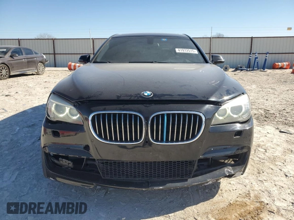 2014 BMW 7 Series ALPINA B7 with VIN WBAYE8C50ED135020, listed as a Copart auction lot 41972515 with 154,733 mi miles and Salvage Title. Bid and sale history available at carsss.com. Image 5.
