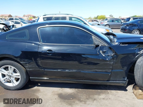 2013 Ford Mustang V6 with VIN 1ZVBP8AM0D5241888, listed as a IAAI auction lot 42110605 with 197,477 mi miles. Bid and sale history available at carsss.com. Image 13.