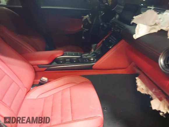 2024 Lexus IS 350 F Sport with VIN JTHGZ1E23R5036655, listed as a IAAI auction lot 40898566 with 2,724 mi miles and . Bid and sale history available at DreamBid. Image 5.