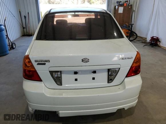 2003 Suzuki Aerio S z VIN JS2RA41SX35153655, wystawiony jako Copart lot #46746085 z przebiegiem 117 672 mil mil oraz Czysty tytuł • Clean title. Historia ofert i sprzedaży dostępna na DreamBid. Obrazek 6.