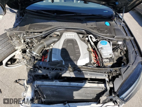 2016 Audi A7 3.0 Prestige with VIN WAU3GAFC4GN108177, listed as a Copart auction lot 59881404 with 0 mi miles and Salvage Title. Bid and sale history available at carsss.com. Image 11.