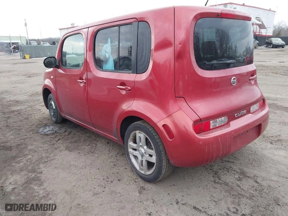 2009 Nissan Cube 1.8 Base with VIN JN8AZ28R49T118092, listed as a IAAI auction lot 41386903 with 136,818 mi miles. Bid and sale history available at carsss.com. Image 3.