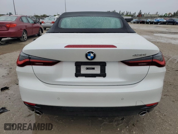 2024 BMW 4 Series 430i with VIN WBA23AT05RCN97995, listed as a Copart auction lot 89246165 with 14,463 mi miles and Salvage title. Bid and sale history available at DreamBid. Image 6.