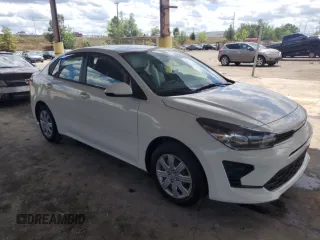 2023 Kia Rio S with VIN 3KPA24AD9PE596461, listed as a Copart auction lot 55307834 with 2,330 mi miles and Salvage Title. Bid and sale history available at carsss.com. Image 4.