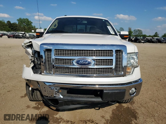 2011 Ford F-150 XL with VIN 1FTFW1EF9BFC46010, listed as a Copart auction lot 56950925 with 151,603 mi miles and Salvage title. Bid and sale history available at DreamBid. Image 5.