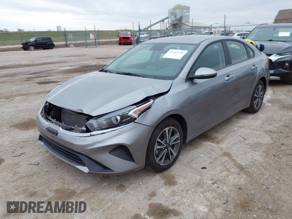 2023 Kia Forte LXS with VIN 3KPF24AD1PE548359, listed as a IAAI auction lot 41899750 with 31,546 mi miles and . Bid and sale history available at DreamBid. Image 2.