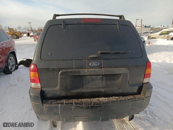 2005 Ford Escape XLT with VIN 1FMYU93165KC92924, listed as a Copart auction lot 46076435 with 0 mi miles and Salvage Title. Bid and sale history available at carsss.com. Image 6.