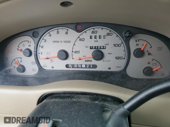 2003 Ford Ranger XLT Appearance with VIN 1FTYR44E23PB88604, listed as a Copart auction lot 47453325 with 121,293 mi miles and Salvage Title. Bid and sale history available at carsss.com. Image 9.