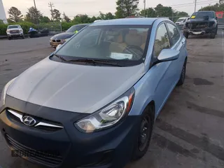 2012 Hyundai Accent GLS with VIN KMHCT4AE1CU201372, listed as a IAAI auction lot 42096676 with 83,254 mi miles and . Bid and sale history available at carsss.com. Image 12.