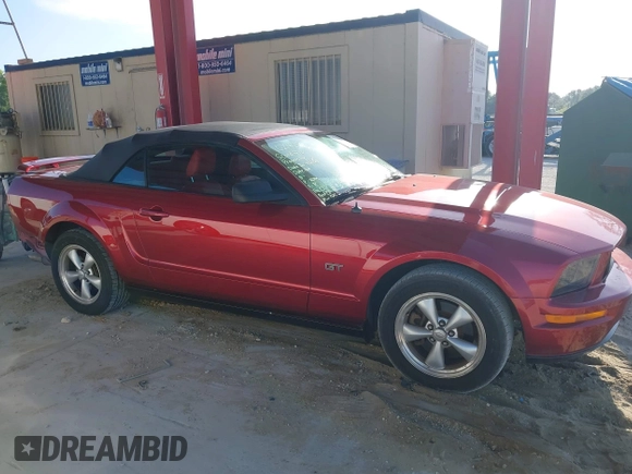 2007 Ford Mustang GT Deluxe with VIN 1ZVHT85HX75286862, listed as a IAAI auction lot 42168563 with 108,446 mi miles and . Bid and sale history available at DreamBid. Image 14.